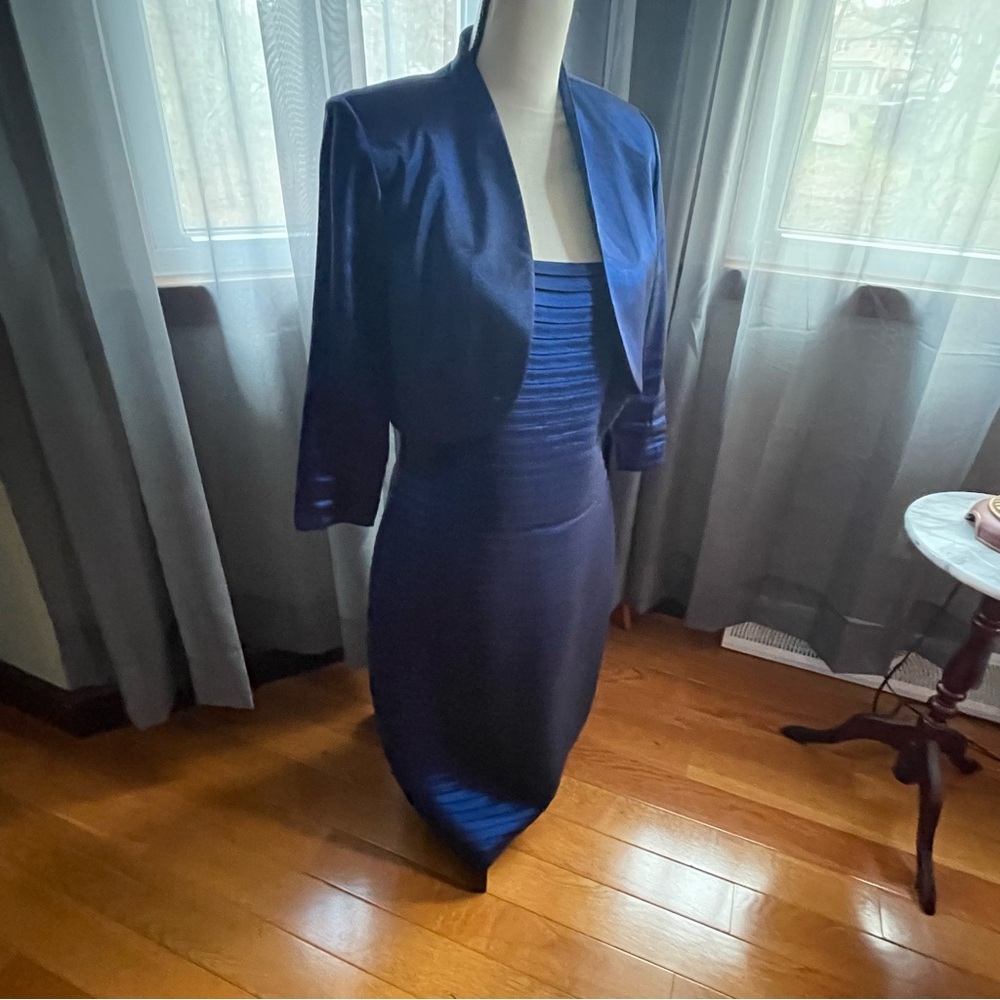 Dressbarn Royal Blue Collection Dress